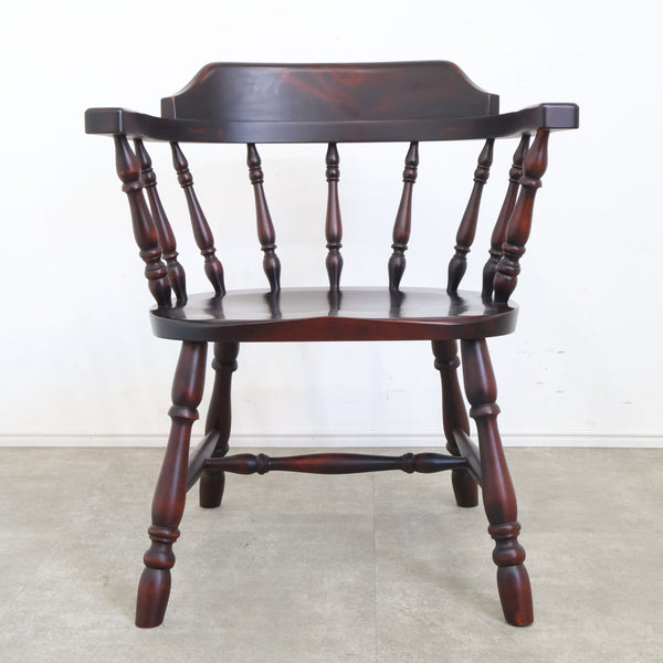 九州民芸家具のウィンザーチェア キャプテンチェア No.2