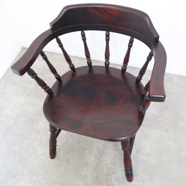 九州民芸家具のウィンザーチェア キャプテンチェア No.2