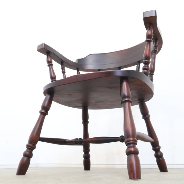 九州民芸家具のウィンザーチェア キャプテンチェア No.2