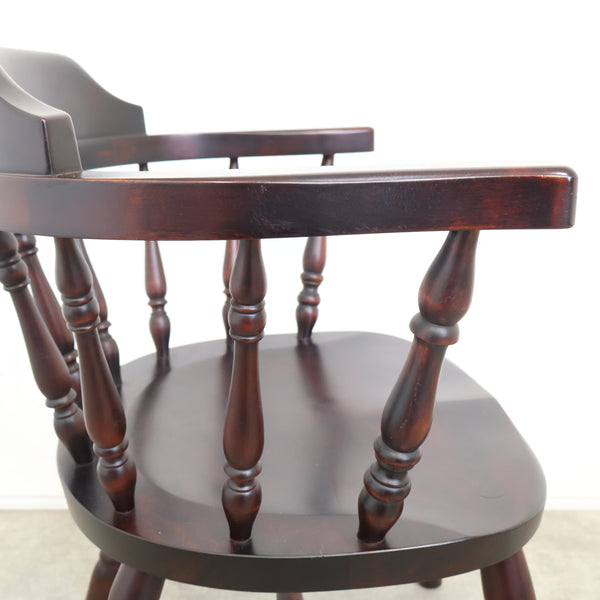 九州民芸家具のウィンザーチェア キャプテンチェア No.2