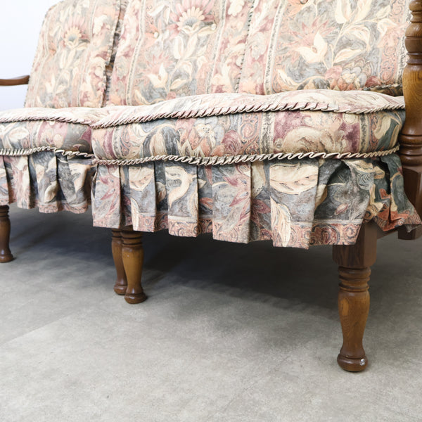 キツツキマークの飛騨産業 穂高 3人掛けソファ