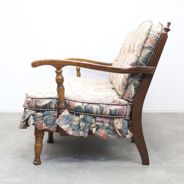 キツツキマークの飛騨産業 穂高 3人掛けソファ