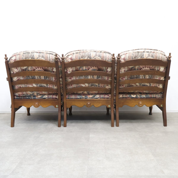 キツツキマークの飛騨産業 穂高 3人掛けソファ