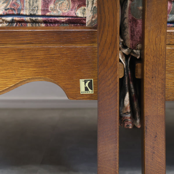 キツツキマークの飛騨産業 穂高 3人掛けソファ