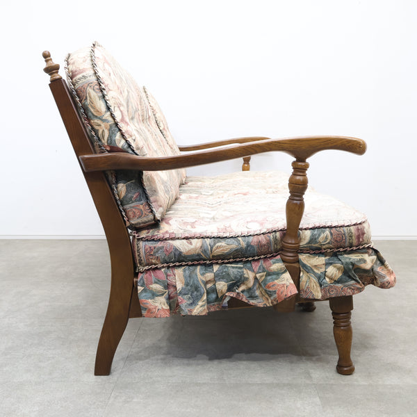 キツツキマークの飛騨産業 穂高 3人掛けソファ