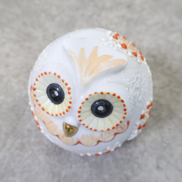 陶器製フクロウの置物