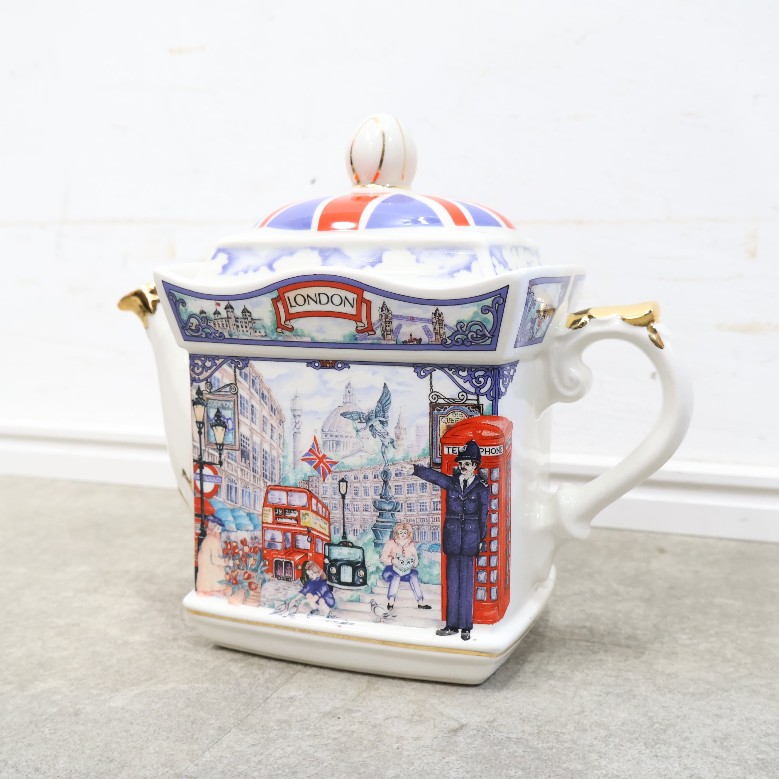 サドラーティポット ジェームズ・サドラー ティーポット（イギリス製） – バナルオンライン