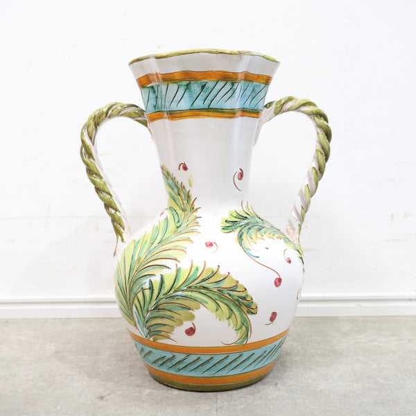 ハンドメイドのイタリア製フラワーベース