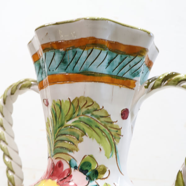 ハンドメイドのイタリア製フラワーベース