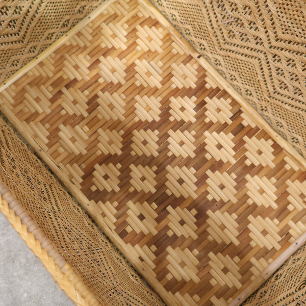 大きめラタンのバスケット