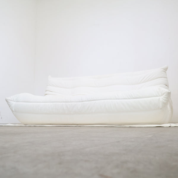 【クリーニング済】Ligne roset リーンロゼ TOGO トーゴ 3人掛けソファ クッション2個付