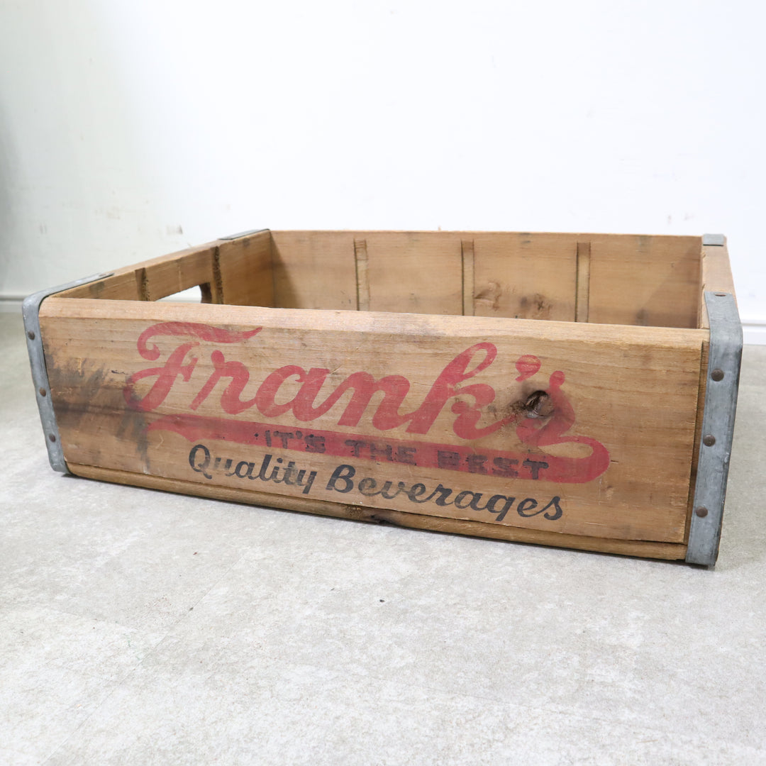 アンティークの木箱・ジュースボックス Franks soda No.1 – バナル 