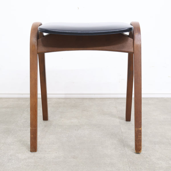 秋田木工「剣持勇」デザインのヴィンテージスツール No.1