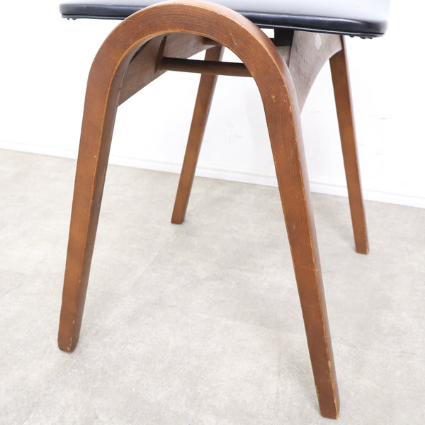 秋田木工「剣持勇」デザインのヴィンテージスツール No.1