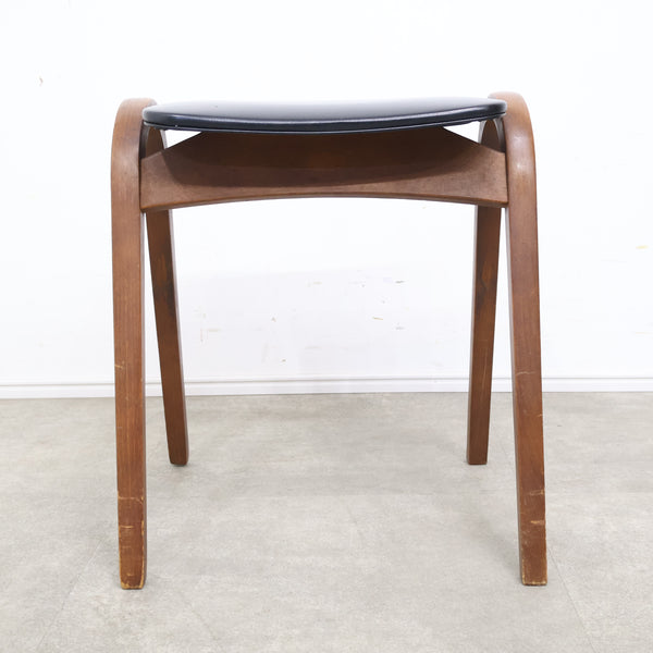 秋田木工「剣持勇」デザインのヴィンテージスツール No.1