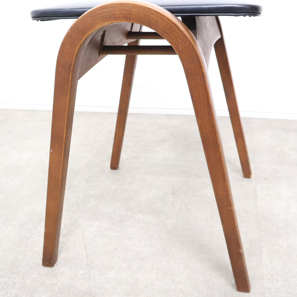 秋田木工「剣持勇」デザインのヴィンテージスツール No.1