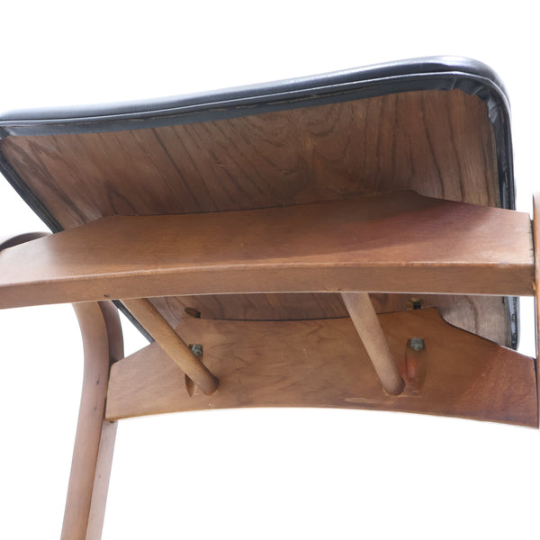 秋田木工「剣持勇」デザインのヴィンテージスツール No.2