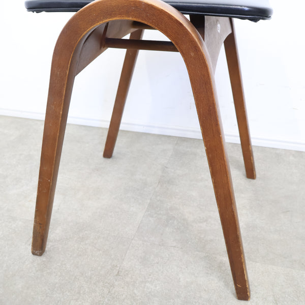 秋田木工「剣持勇」デザインのヴィンテージスツール No.2