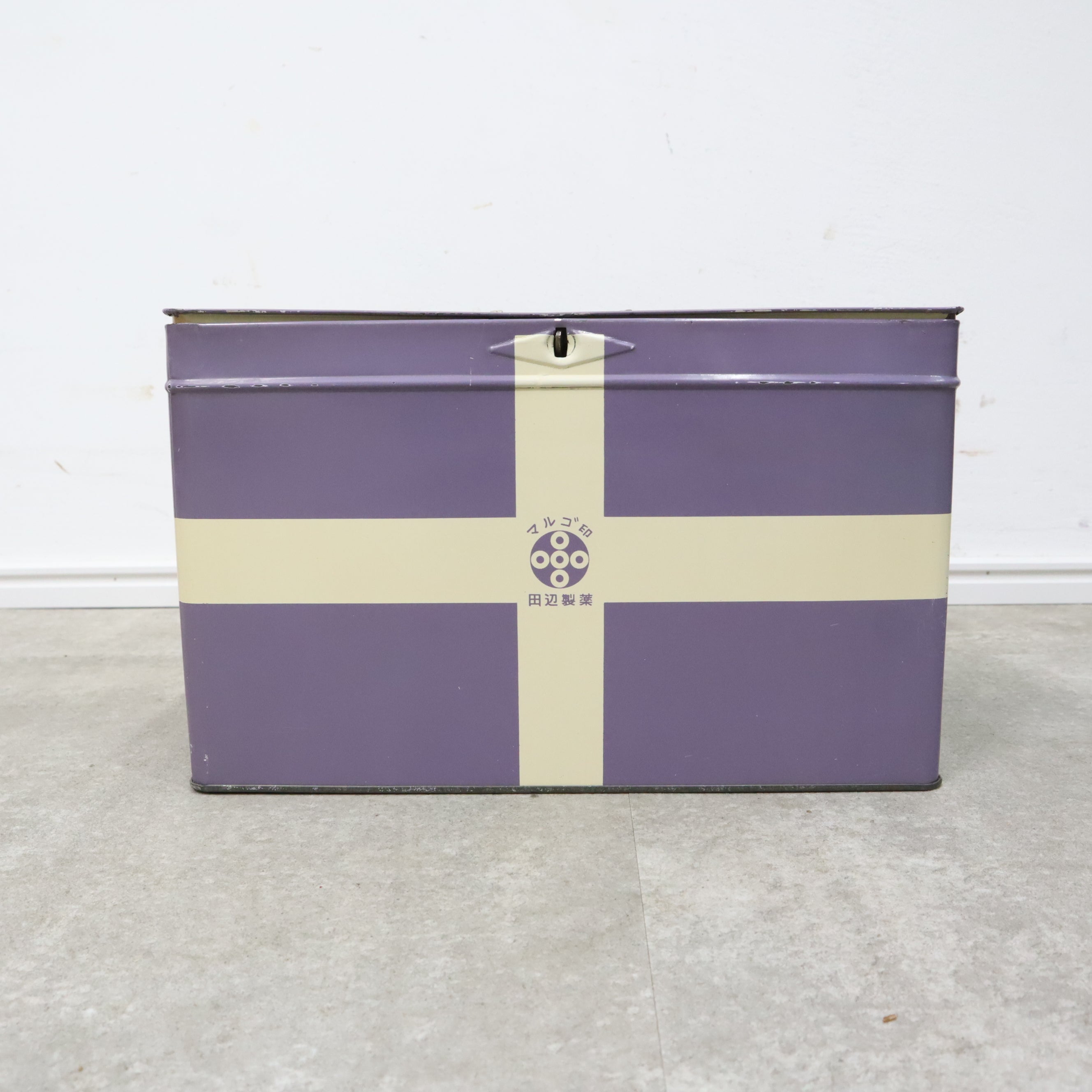 アンティーク看板 K. Tanabe 薬局 田辺製薬 ブリキ薬箱・レトロ看板 – バナルオンラインショップ（BANUL