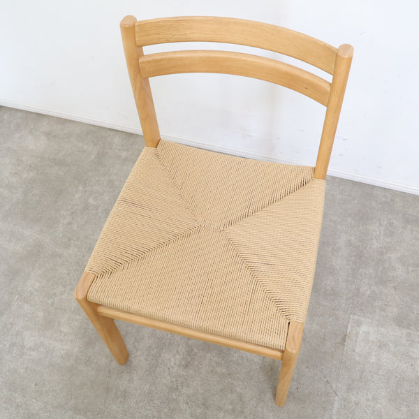 MUJI 無印良品 木製ペーパーコードチェア