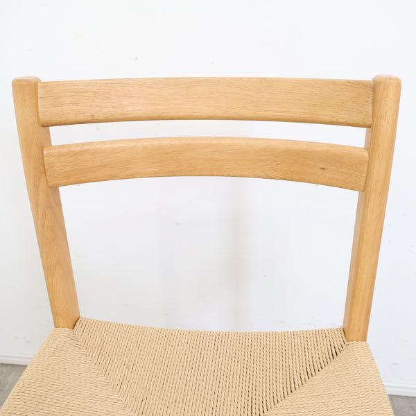 MUJI 無印良品 木製ペーパーコードチェア