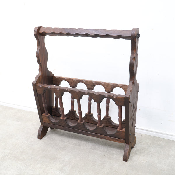 木製のマガジンラック No.1