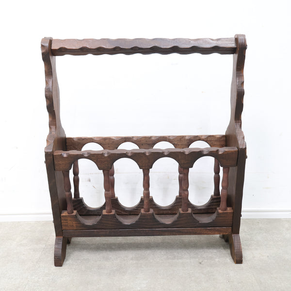 木製のマガジンラック No.1