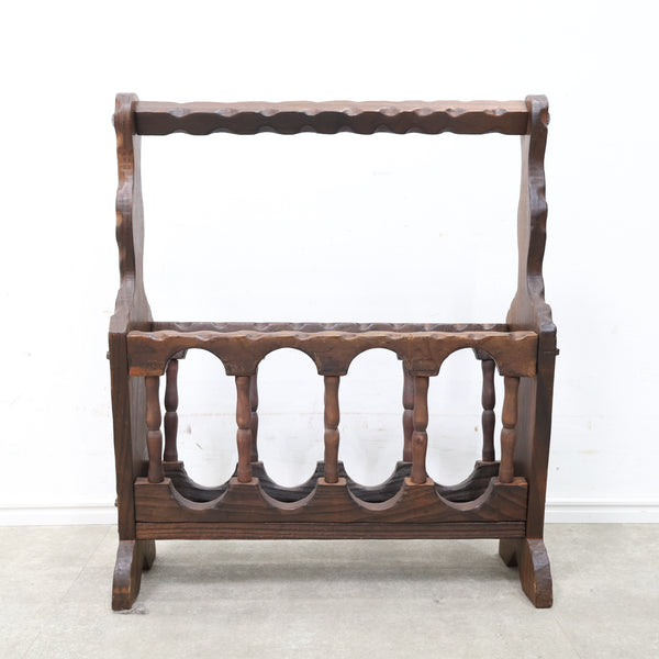 木製のマガジンラック No.1