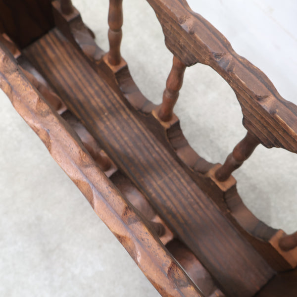 木製のマガジンラック No.2