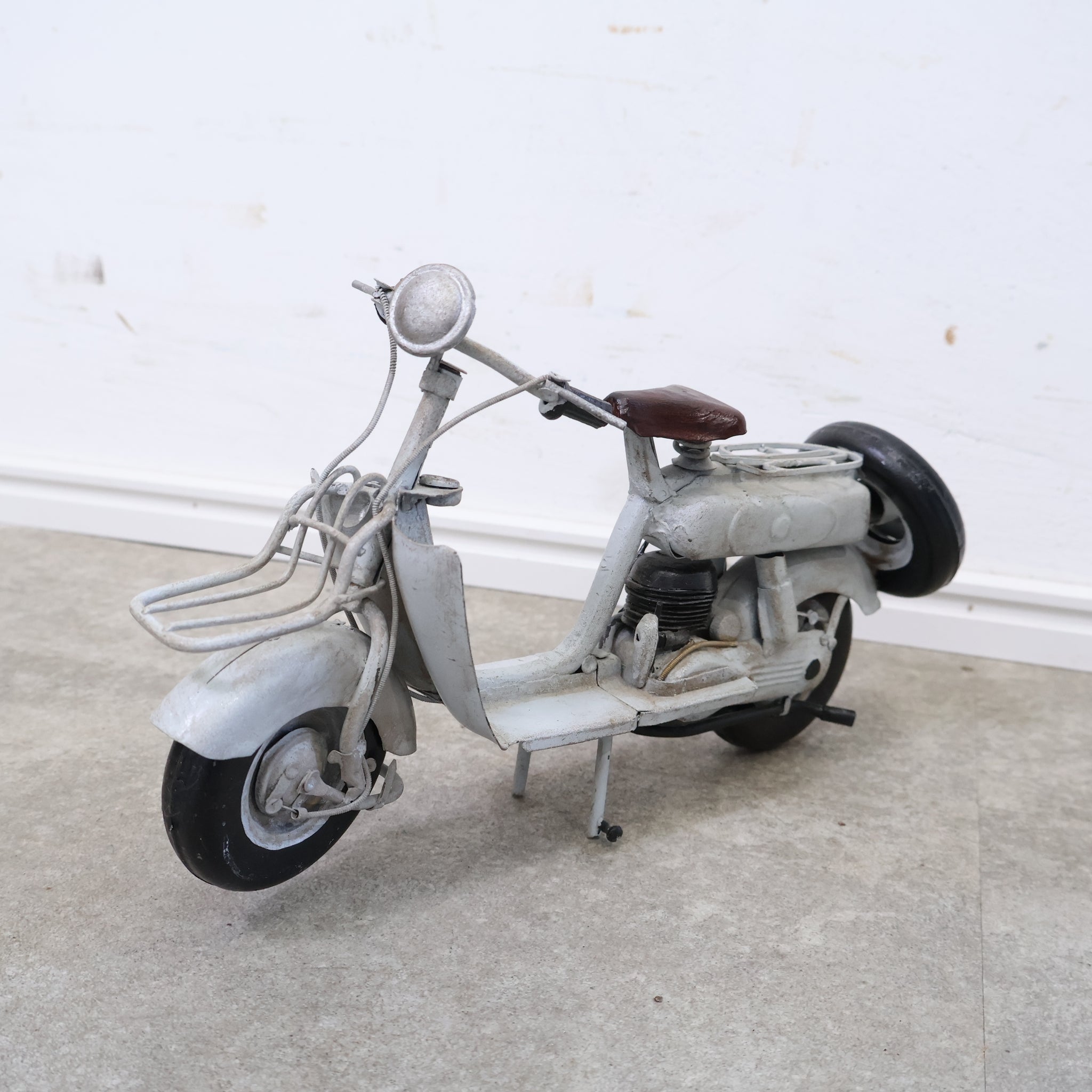 ランブレッタのバイクオブジェ