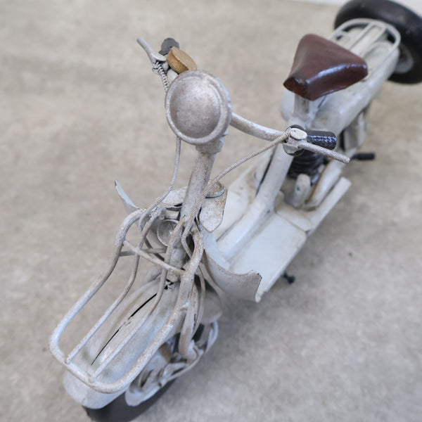 ランブレッタのバイクオブジェ