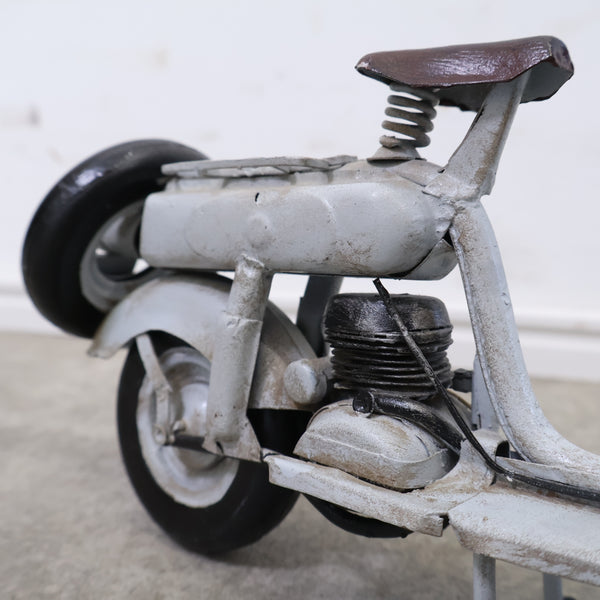 ランブレッタのバイクオブジェ