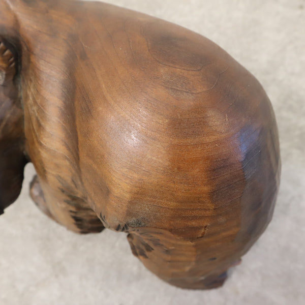 木彫りの熊さん