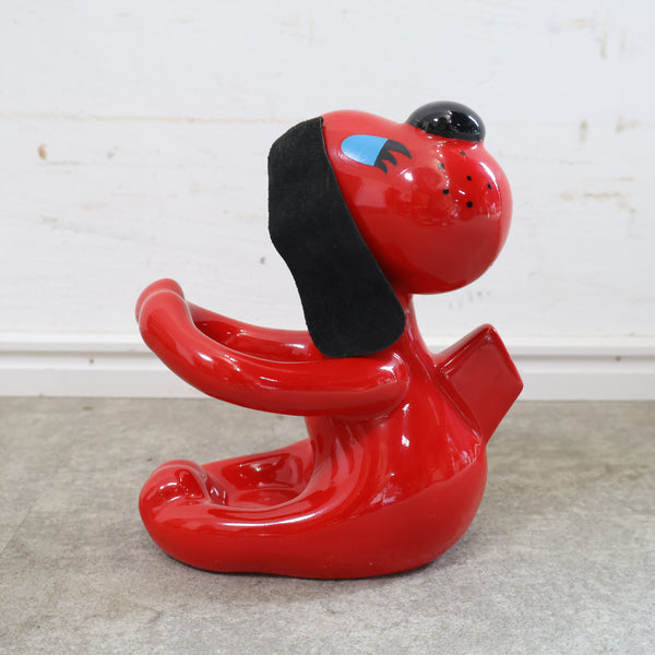 レトロな犬型カトラリーホルダー