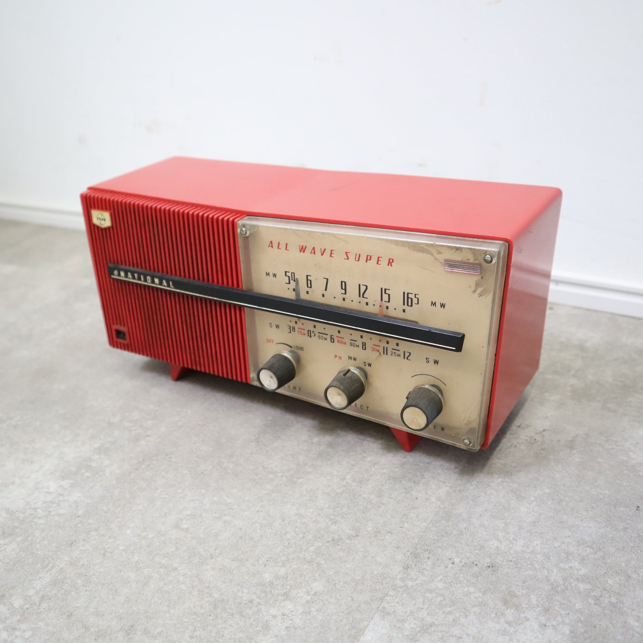 真空管ラジオ用レコードプレーヤー　昭和レトロ真空管ラジオで聞く接続説明書と接続コード付