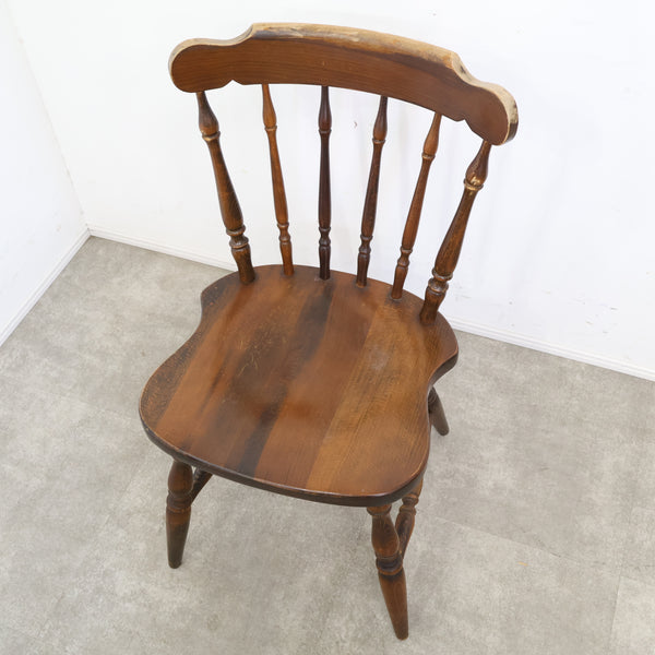 飛騨産業 キツツキマークのダイニングチェア No.1