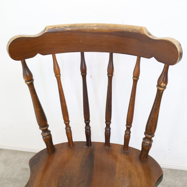 飛騨産業 キツツキマークのダイニングチェア No.1