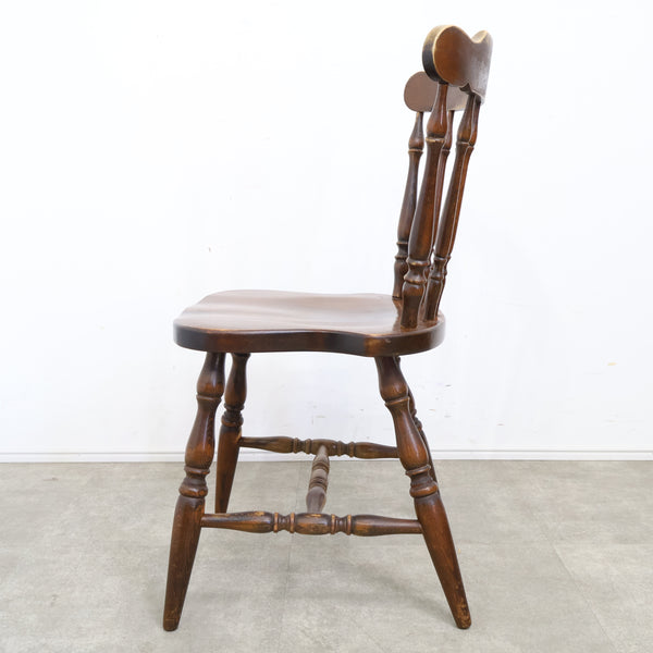 飛騨産業 キツツキマークのダイニングチェア No.2