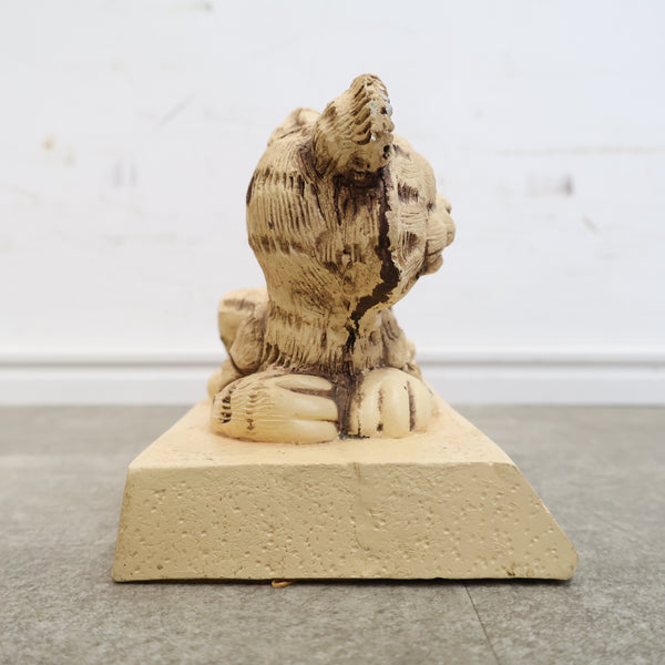 ヴィンテージのメッセージドール「タイガー」