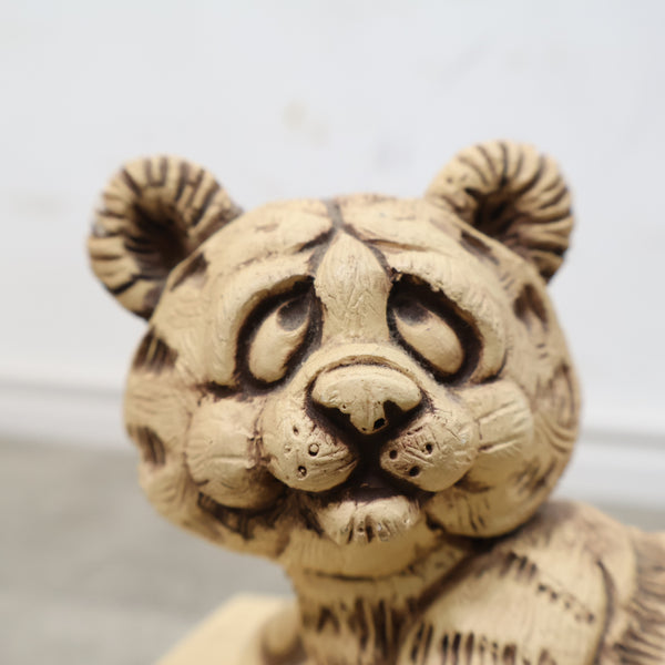 ヴィンテージのメッセージドール「タイガー」