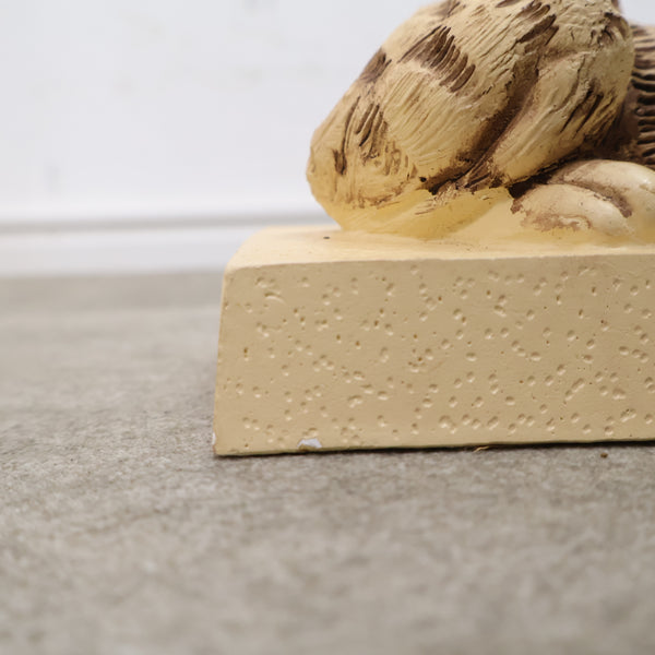 ヴィンテージのメッセージドール「タイガー」