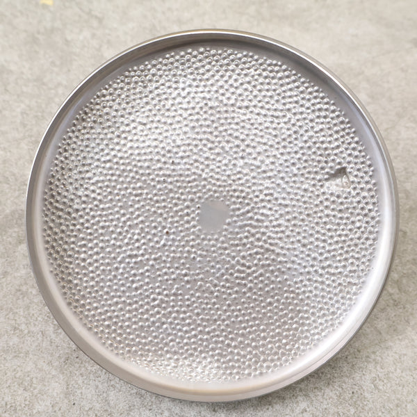 槌目模様のステンレス製ケトル