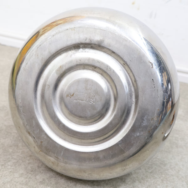 槌目模様のステンレス製ケトル