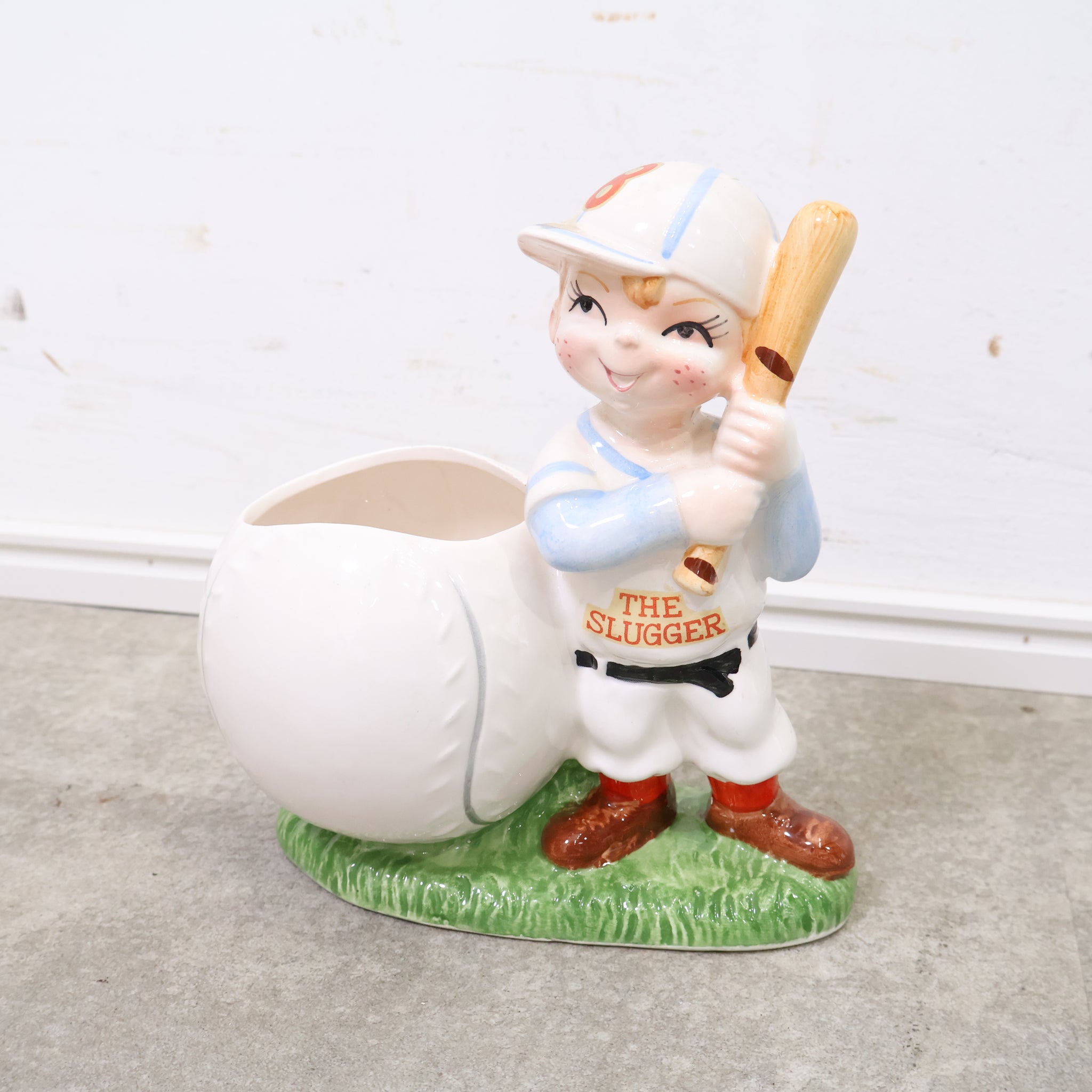lefton boy スラッガーのオブジェ・小物入れ