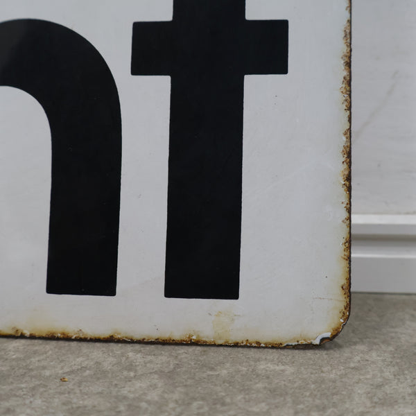 ホーロー看板「塩」オリエント