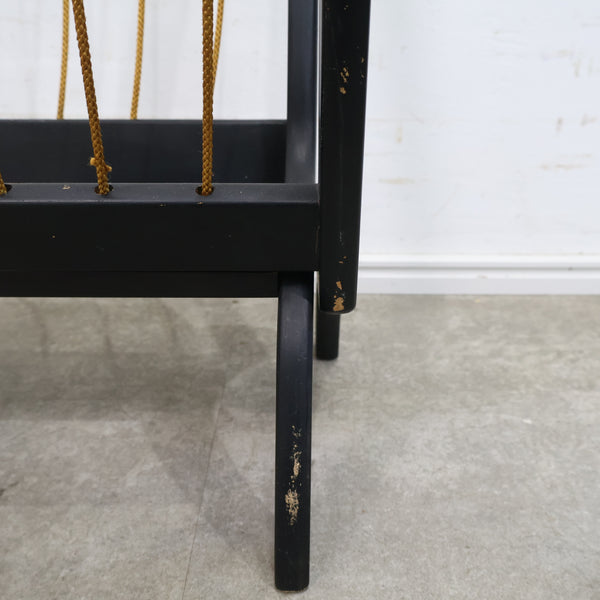 オールドカリモクのマガジンラック（折りたたみ）