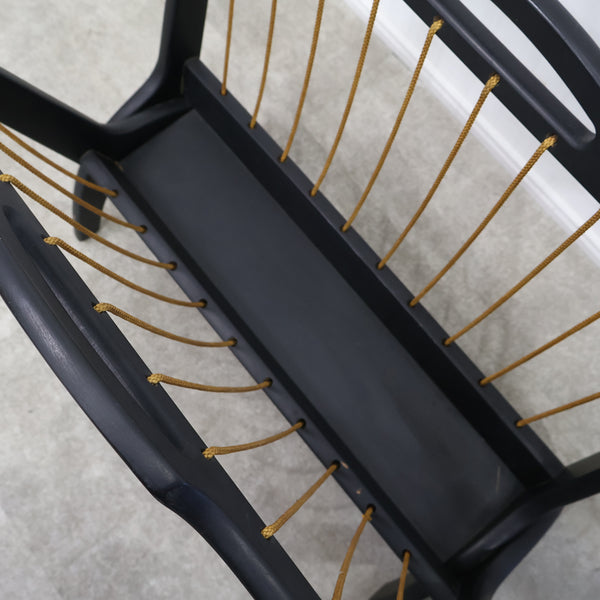 オールドカリモクのマガジンラック（折りたたみ）