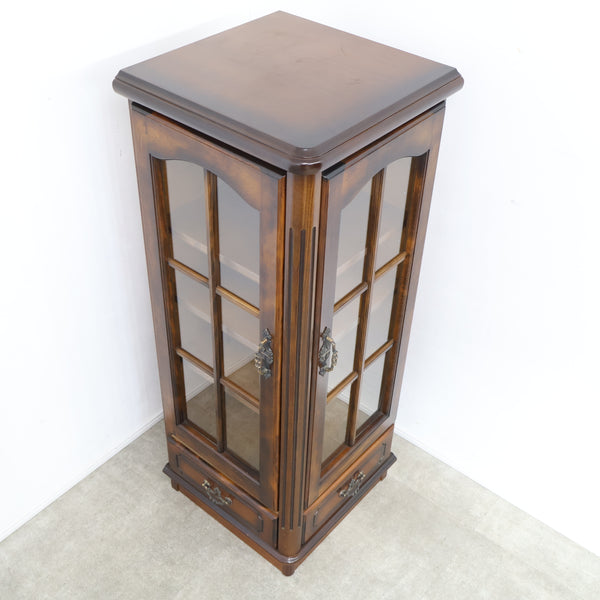 カリモク家具 karimoku コロニアル コーナーキャビネット・ガラスキャビネット