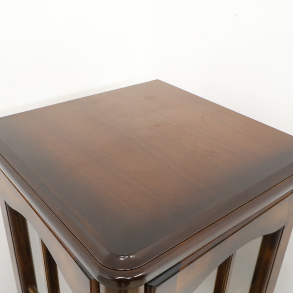 カリモク家具 karimoku コロニアル コーナーキャビネット・ガラスキャビネット