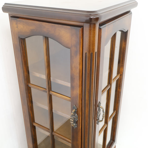 カリモク家具 karimoku コロニアル コーナーキャビネット・ガラスキャビネット